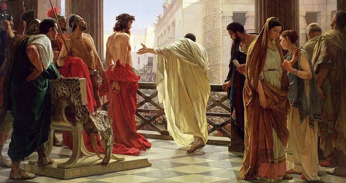 Ecce Homo (Behold the man) by Antonio Ciseri, The Sorrowful Mysteries