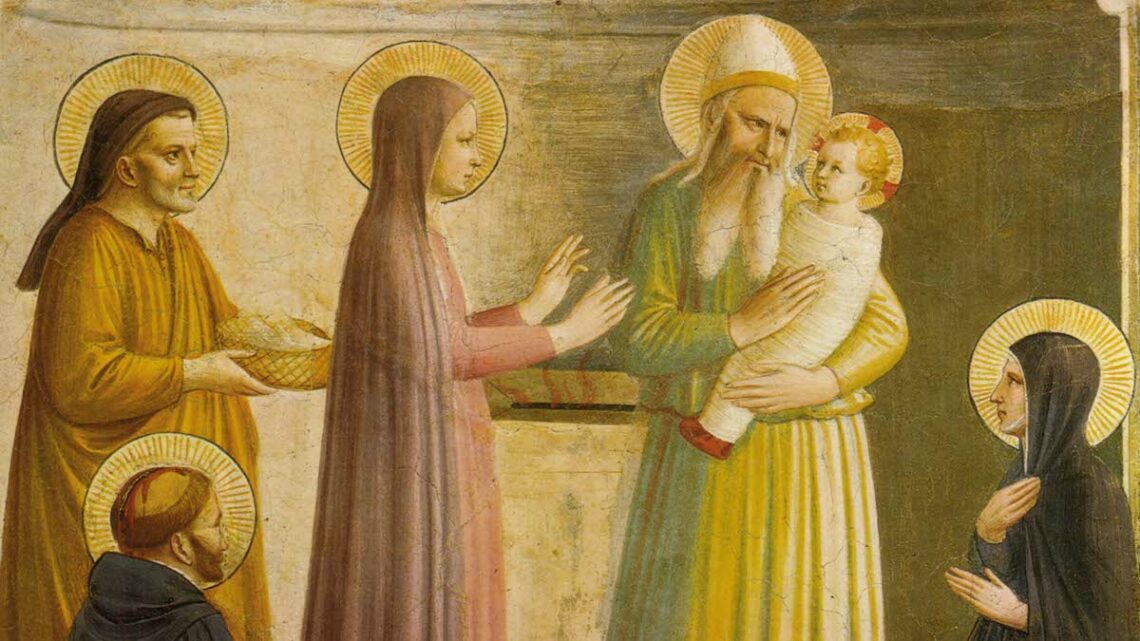 The Presentation of Jesus in the Temple by Fra Angelico