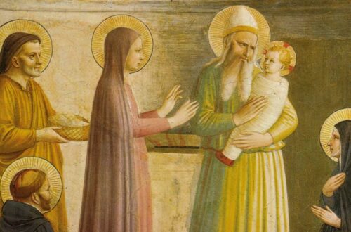 The Presentation of Jesus in the Temple by Fra Angelico