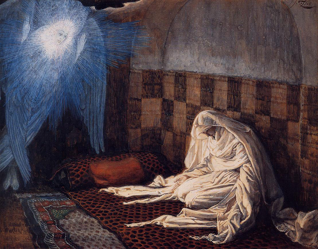 The Annunciation to the Blessed Virgin Mary James Tissot