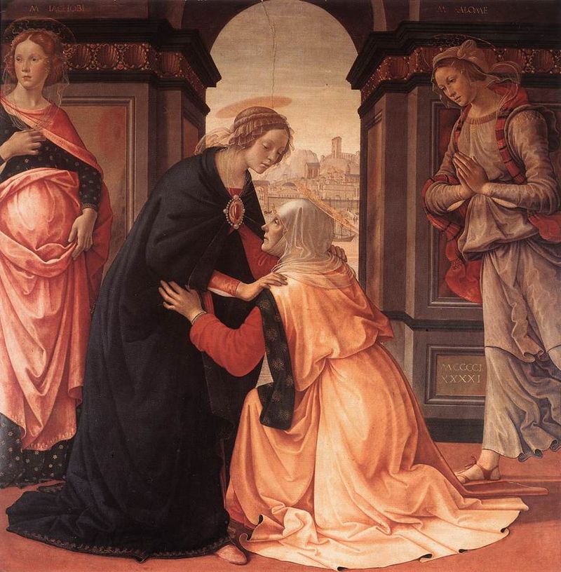 The Visitation | Domenico Ghirlandaio | Second Joyful Mystery