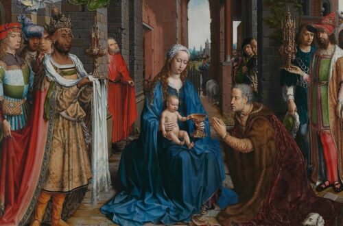 The Adoration by Jan Gossaert | The Joyful Mysteries of the Rosary